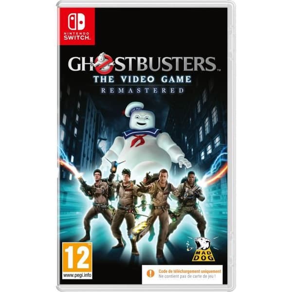 GhostBusters Remastered - Code in Box Switch Game