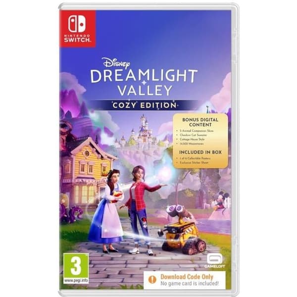 Disney Dreamlight Valley Cozy Edition - Nintendo Switch-spel (Code In A Box)