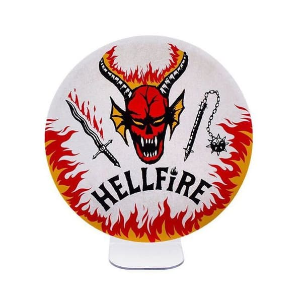 Lighting-Lamp - Stranger Things - Logo Club Hellfire- USED