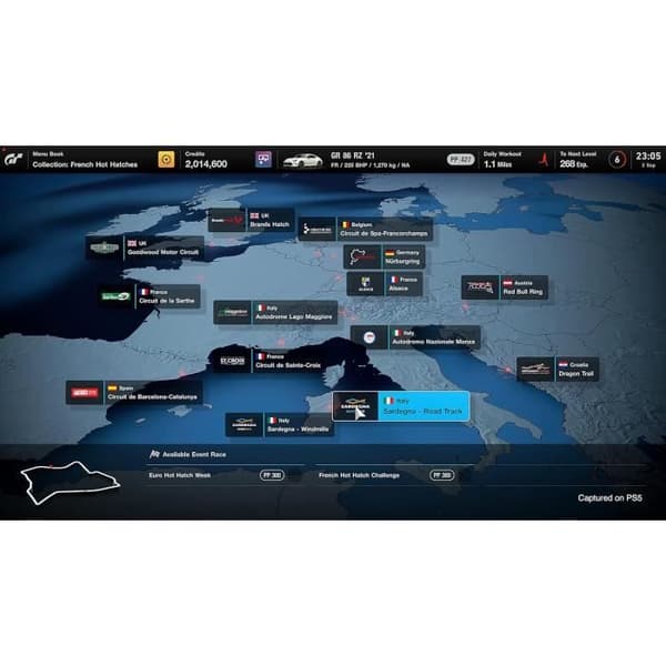 GENERIC Gran Turismo 7 PS5 Videospel Blu-Ray PEGI 3+