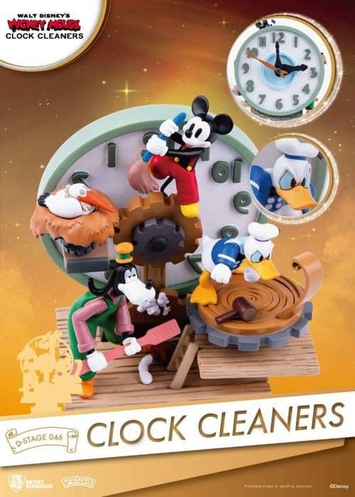 Disney Clock Cleaners Figur- USED