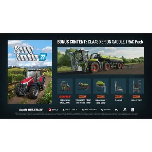 Farming Simulator 22 Xbox Series X och Xbox One-spel