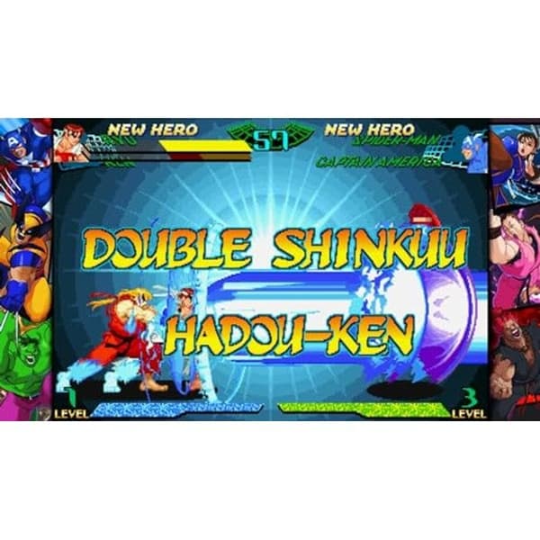 Marvel vs. Fighting Collection: Arcade Classics - Spela. Station PS4 - Engelska