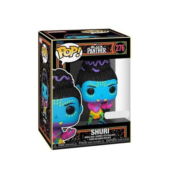Funko Pop! N°276 - Black Panther - Shuri (blklt) - Marvel - Interiör- USED