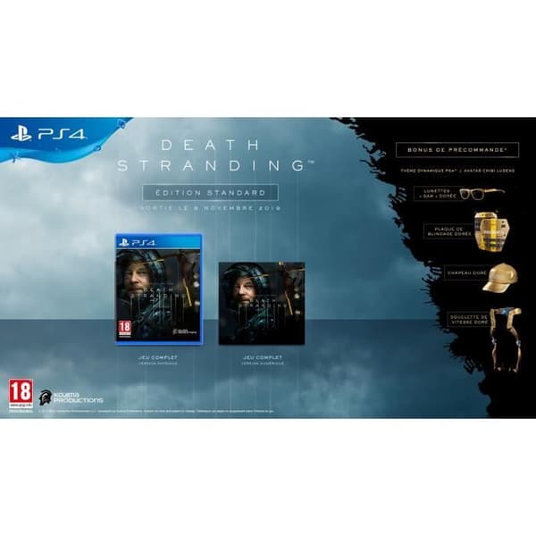 Sony Computer Entertainment Death Stranding PS4 Standard HD 1080p
