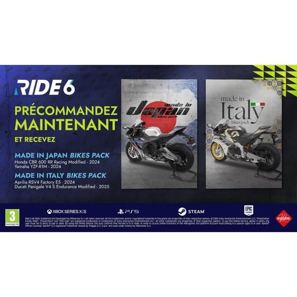 Ride 6 - Dag Ett Edition - PS5 Spel