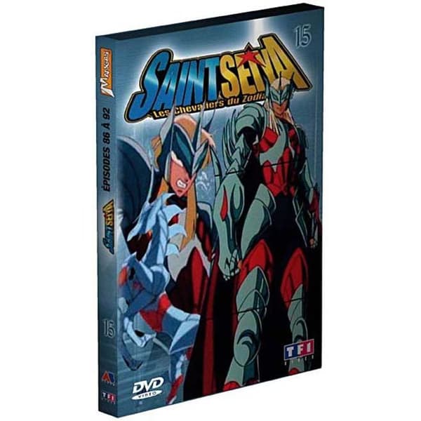 DVD Saint Seiya, zodiakens riddare, utg.