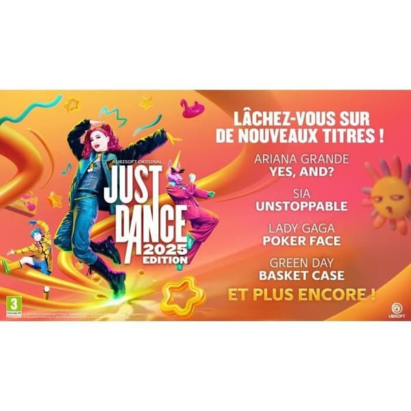 UBISOFT Just Dance Nintendo Switch Dansspel 40 låtar Kod i box