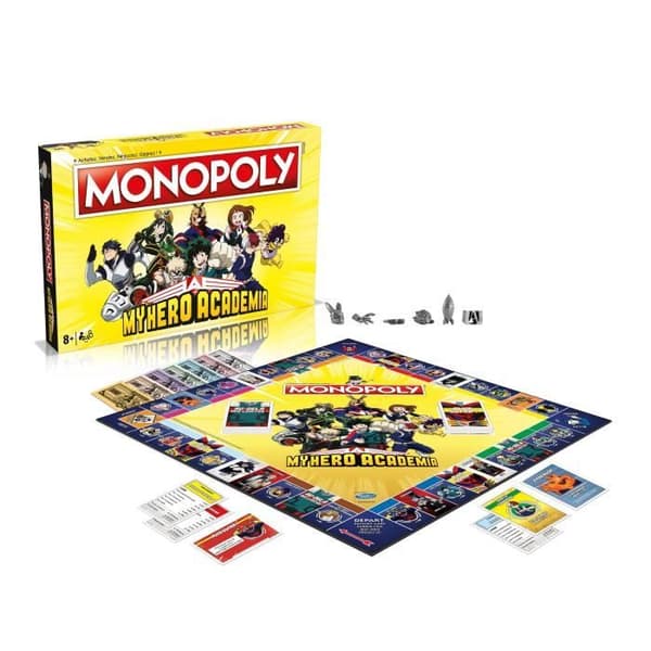 MONOPOLY - MY HERO ACADEMIA - Brädspel- USED