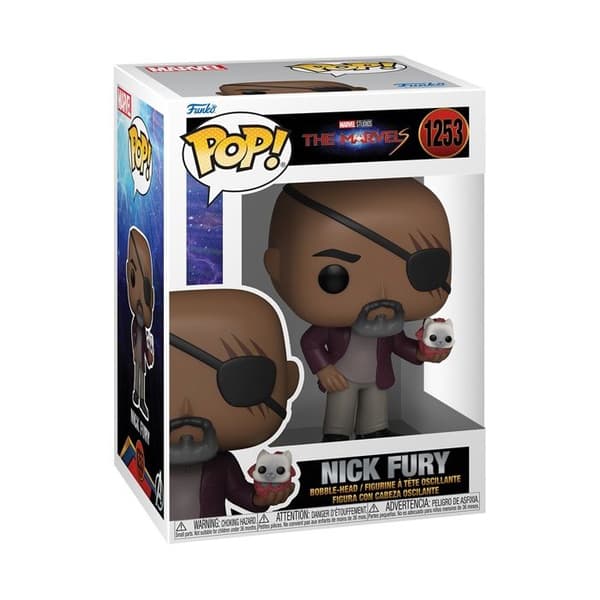Funko Pop! Vinyl: The Marvels - Nick Fury- USED