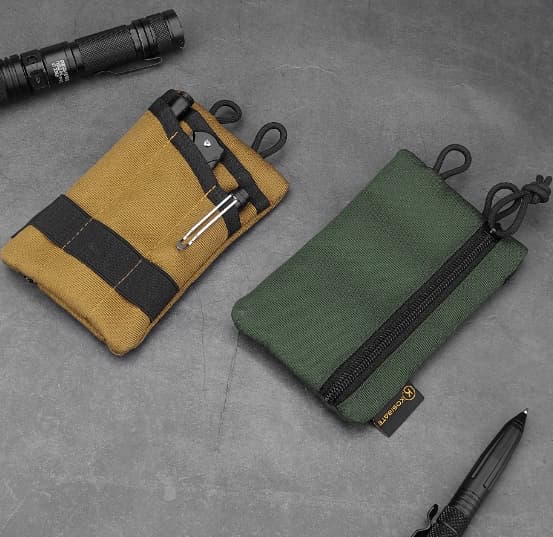 EDC plånbok för pengar och verktyg