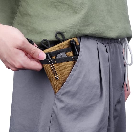 EDC pung til penge og værktøj
