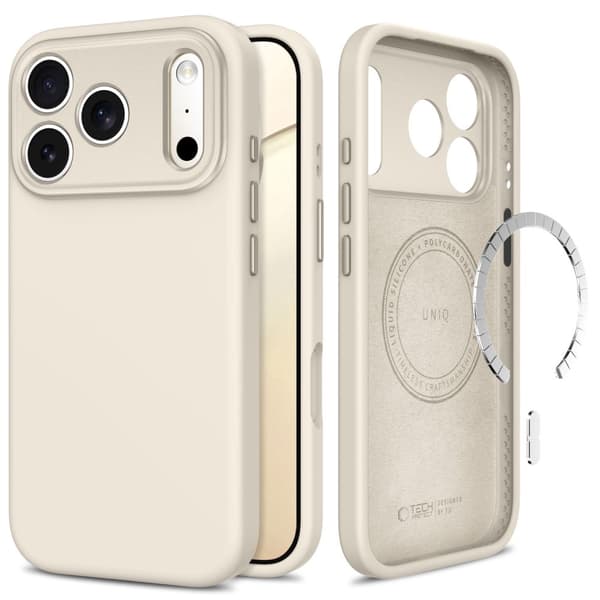 Tech-Protect Uniq MagSafe CC Skal för iPhone 17 Pro Max - Titanium