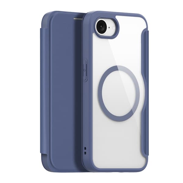 DUX DUCIS Skin X Pro Plånbok för iPhone 17e - Blå