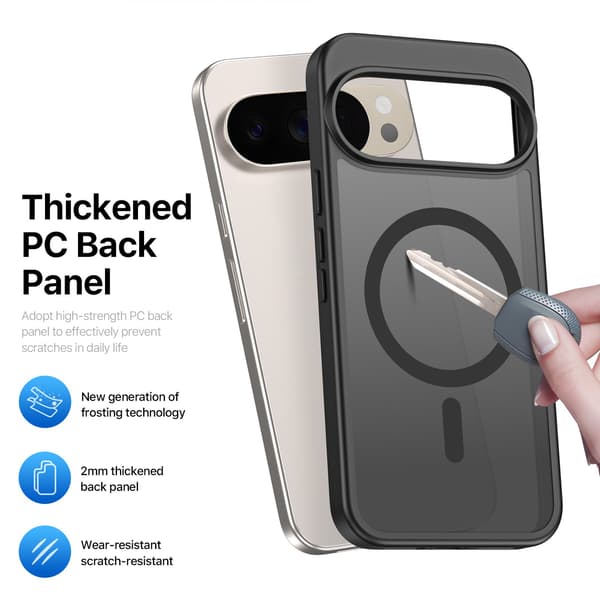 DUX DUCIS Yind Series Matte Finish Cover til Google Pixel 11 Pro - Sort