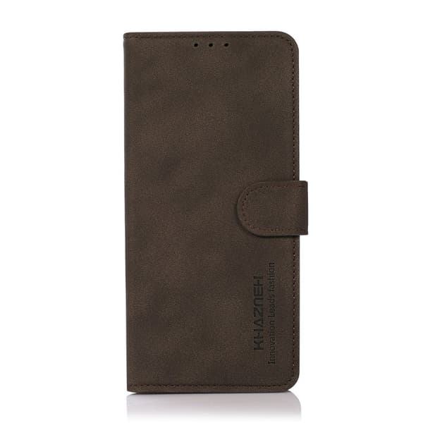 SKALO KHAZNEH Plånboksfodral för iPhone 18 Pro Max - Brun