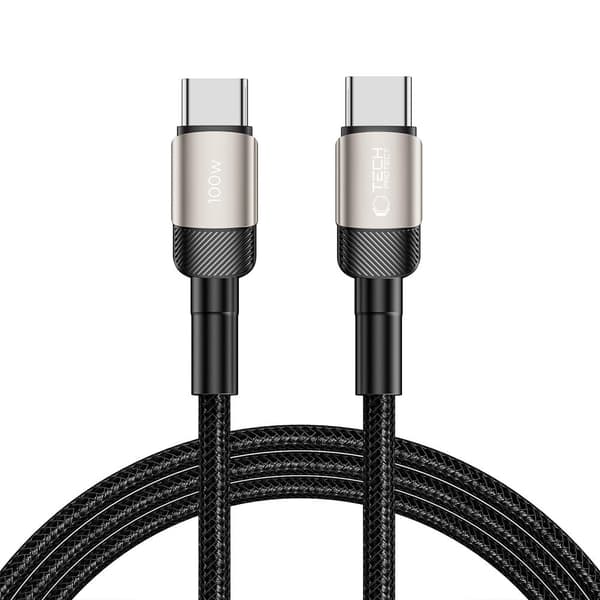 Tech-Protect UltraBoost Evo USB-C-kaapeli 100W 2m - Titanium