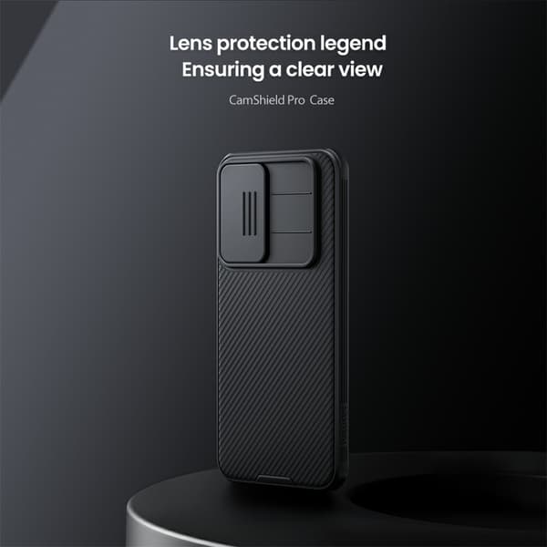 NILLKIN Samsung A17 CamShield Pro Series Cover - Sort