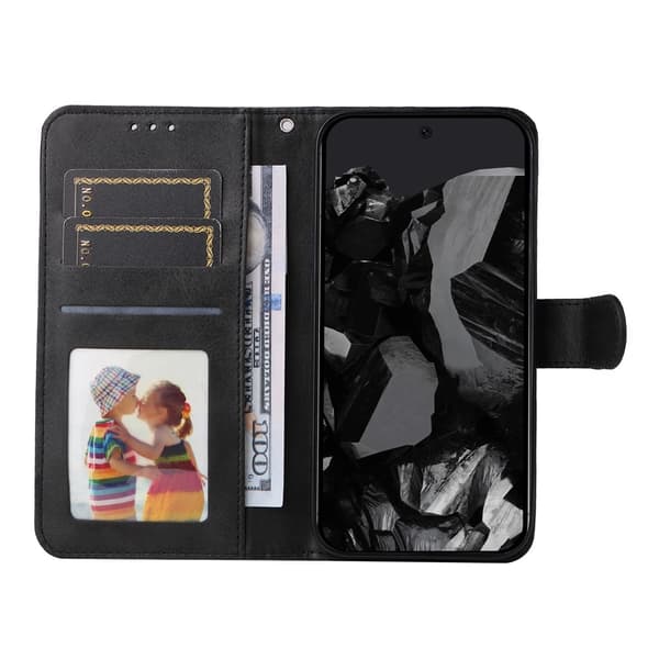 SKALO Google Pixel 10 Pro XL PU-läder Plånboksfodral