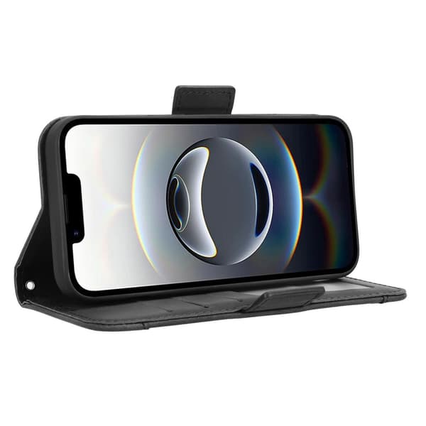 SKALO 6-RUM Flip Cover til iPhone 17e - Sort