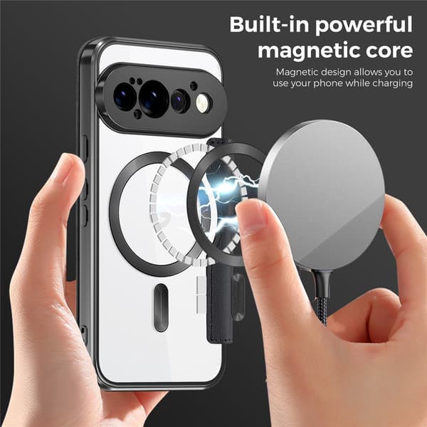 SKALO Slim Cover til Google Pixel 11 Pro - Sort