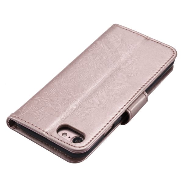 SKALO Mandala Plånboksfodral för iPhone 17e - Roséguld
