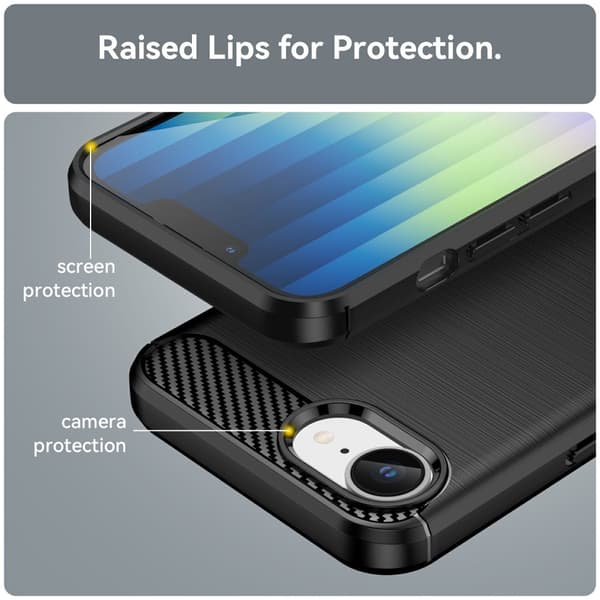 SKALO Armor Carbon Cover til iPhone 17e