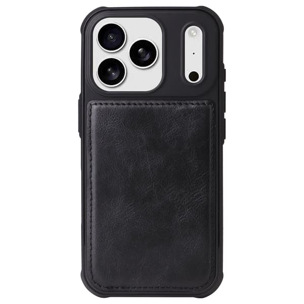 SKALO BIg Wallet 2i1 Magnet Flip Cover til iPhone 18 Pro - Sort