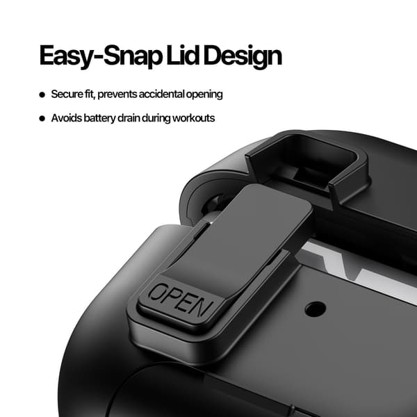 DUX DUCIS SECQ Series Cover til Samsung Galaxy Buds3 Pro - Sort