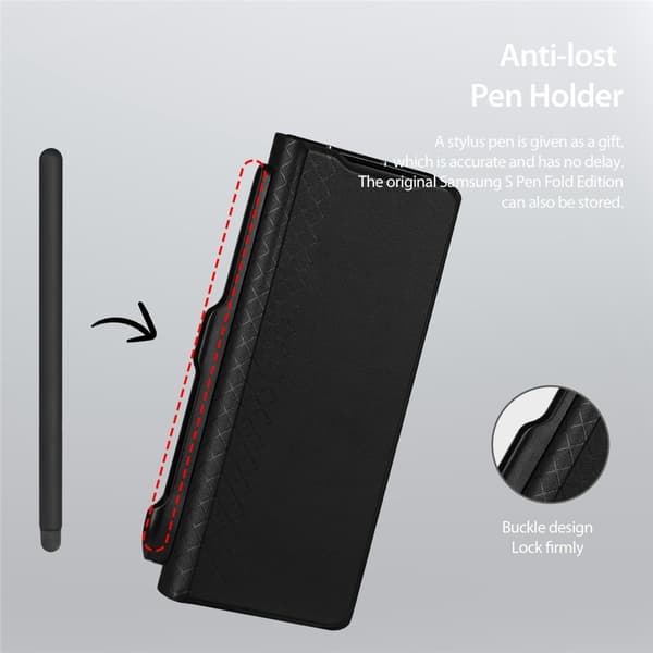 DUX DUCIS Samsung Z Fold7 Bril Series Cover - Sort