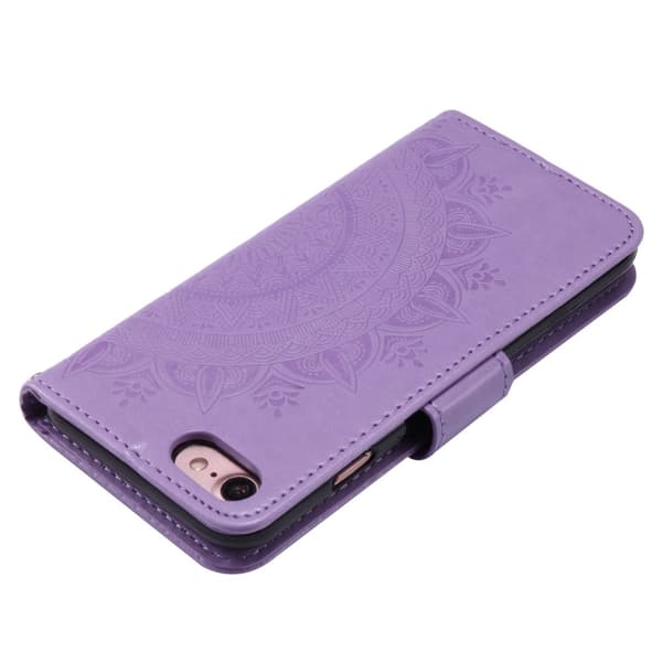SKALO Mandala Plånboksfodral för iPhone 17e - Lila