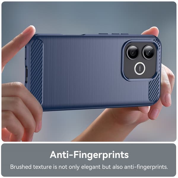 SKALO Armor Carbon Cover til Honor 600 Lite