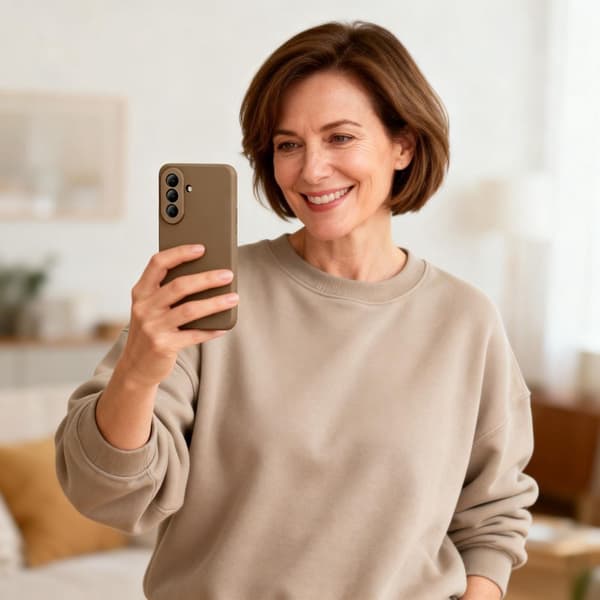 Tech-Protect Icon silikonecover til Samsung Galaxy A27 5G - Brun