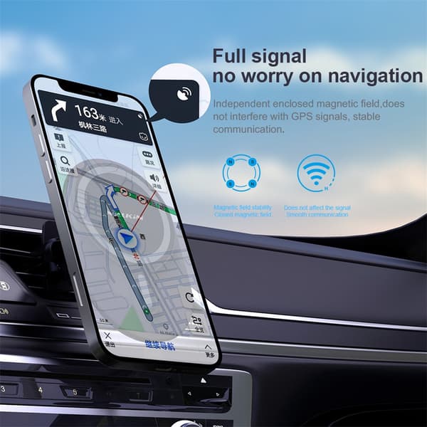 NILLKIN MagRoad Lite Magnetisk Mobilholder til Bilens Luftventil - Sort