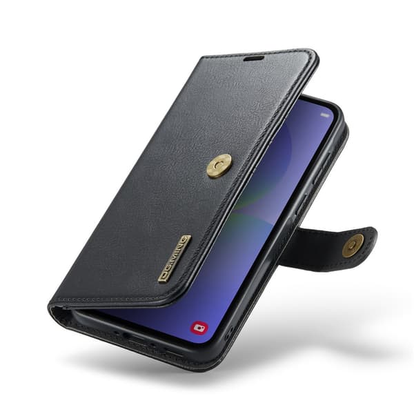 DG MING 2-i-1 Magnet Flip Cover til Samsung Galaxy A37 5G - Sort