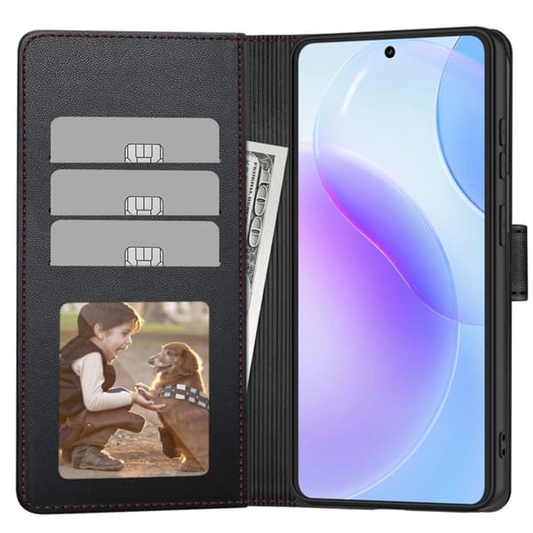 Tech-Protect Wallet Pungcover til Samsung Galaxy A57 5G - Sort