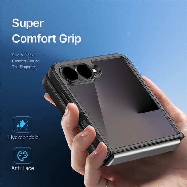 DUX DUCIS Aimo Series Cover til Samsung Galaxy Z Flip8 - Sort