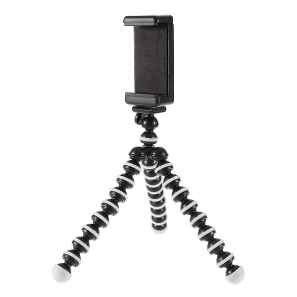 SKALO Blæksprutte Tripod Mobilholder - Sort