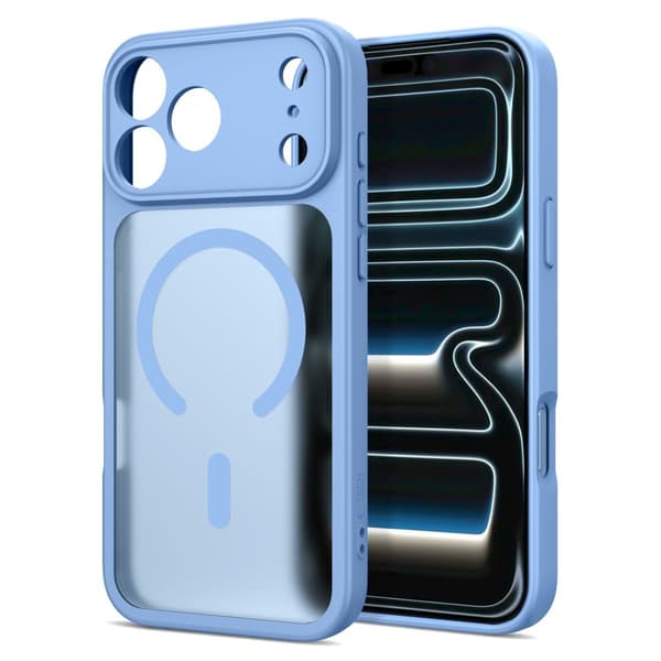 Tech-Protect BasicMag MagSafe Skal för iPhone 17 Pro Max - Ljusblå