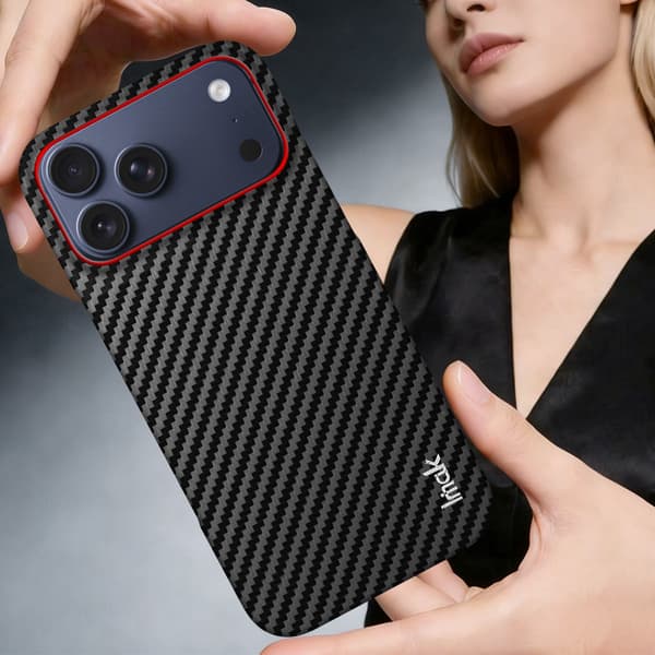IMAK Ruiyi Series Cover til iPhone 18 Pro - Sort