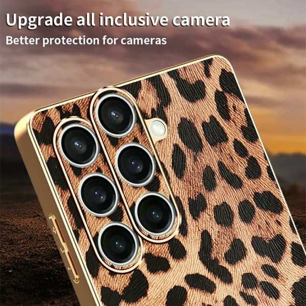 SKALO Leopard Cover til Samsung Galaxy S26 - Leopard