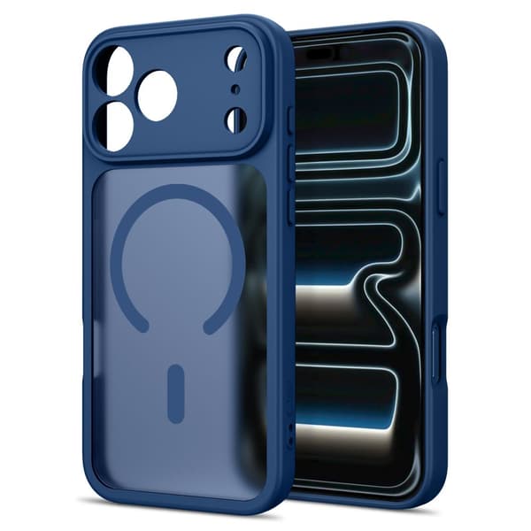 Tech-Protect BasicMag MagSafe Skal för iPhone 18 Pro - Matt Deep Blue
