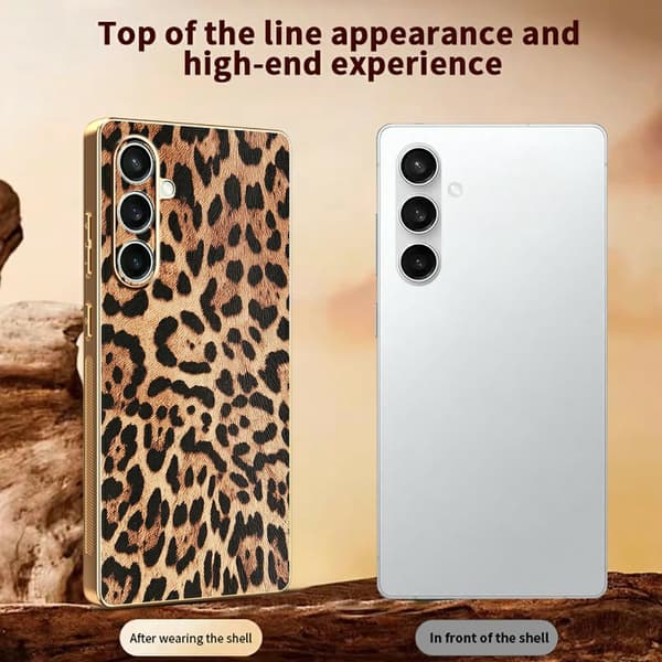 SKALO Leopard Cover til Samsung Galaxy S26 - Leopard