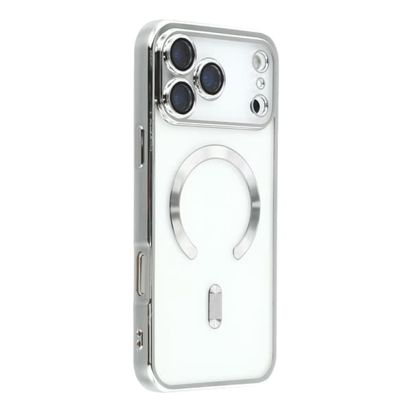 SKALO Metallic TPU Cover til iPhone 18 Pro - Sølv