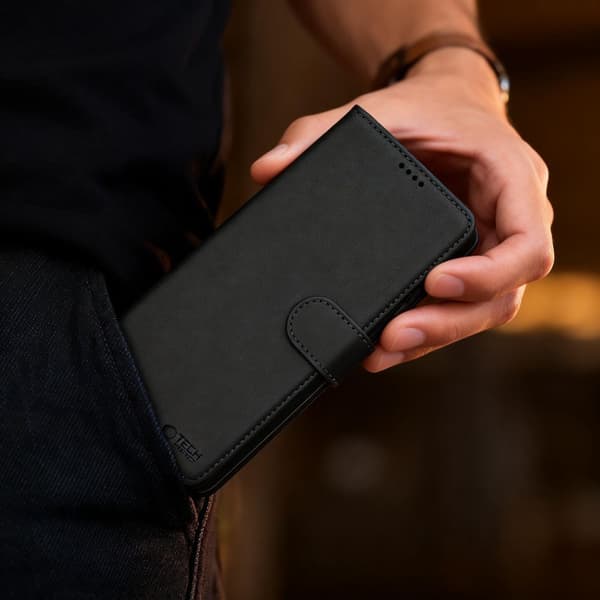 Tech-Protect Wallet MagSafe Etui til Samsung Galaxy S26 - Sort