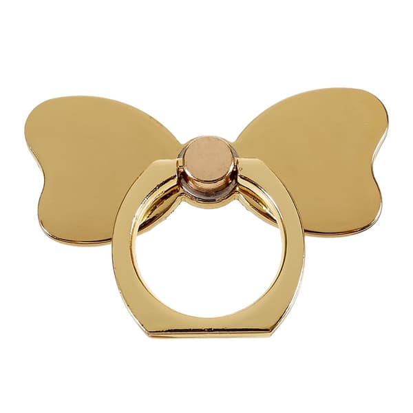 SKALO Butterfly Roterbart Mobilring Grepp/Ställ - Guld