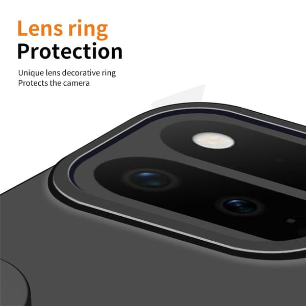 SKALO Multifunktionelt Cover + Hærdet Glas til Google Pixel 11 Pro Fold - Sort