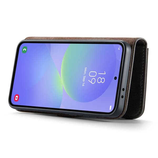DG MING 2-i-1 Magnet Plånboksfodral för Samsung Galaxy A37 5G - Grå