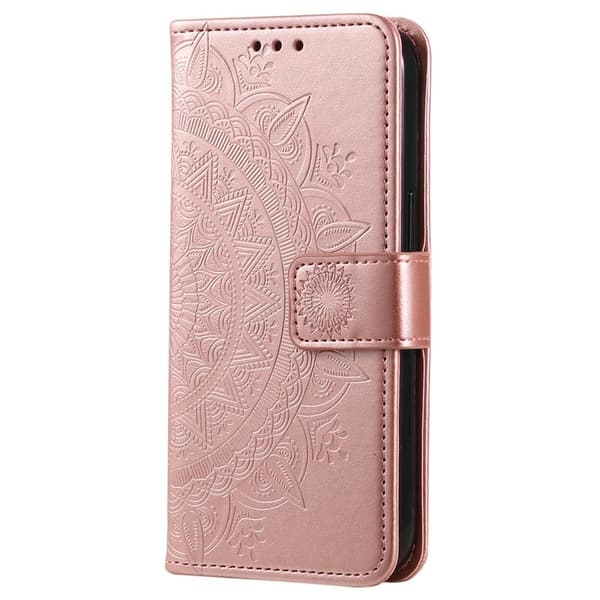 SKALO Mandala Plånboksfodral för OnePlus 15R - Roséguld