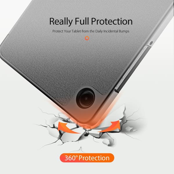 DUX DUCIS Samsung Galaxy Tab A9 DOMO Series Cover - Sort